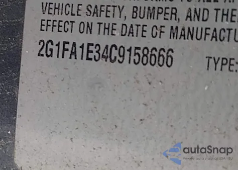 2012 Chevrolet Camaro 2Ls из США, поврежденный, VIN 2G1FA1E34C9158666